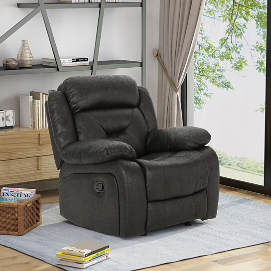 Betty Glider Recliner, Traditional, Overstuffed